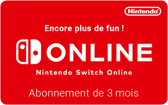 Nintendo Switch Subscription 3 months Digital Codes 7.99 EUR FR